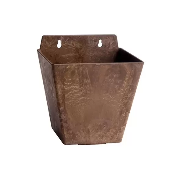 Artstone Ella 5.5" Wall Pot Rust