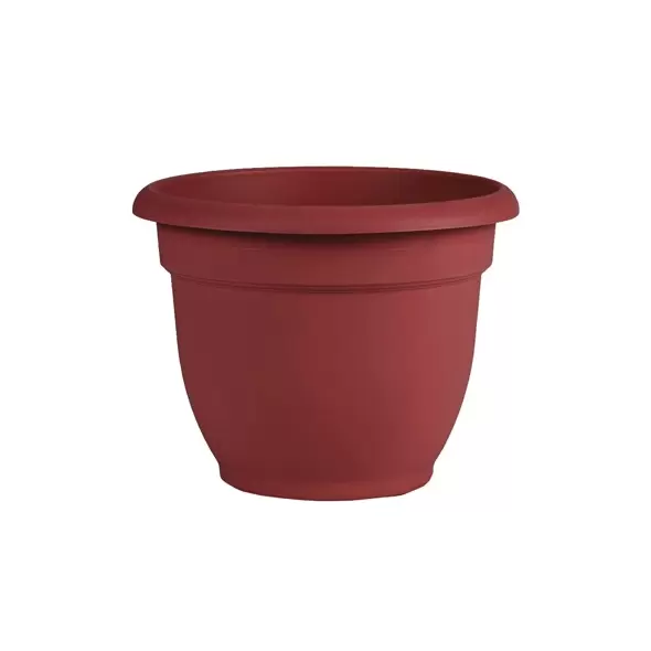Bloem 10" Ariana With Grid Planter Burnt Red