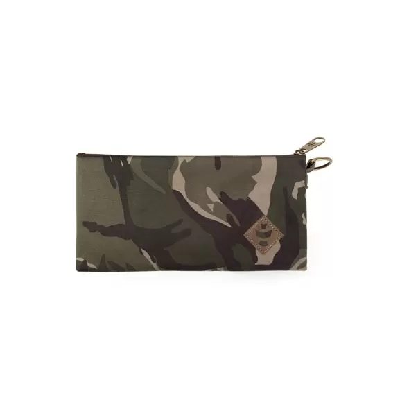Revelry Broker Zippered Money Bag Camo Brown