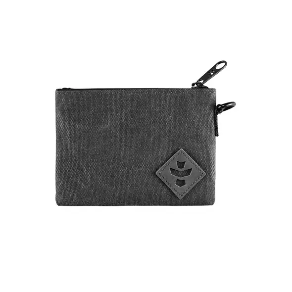 Revelry Mini Broker Small Zippered Money Bag Smoke