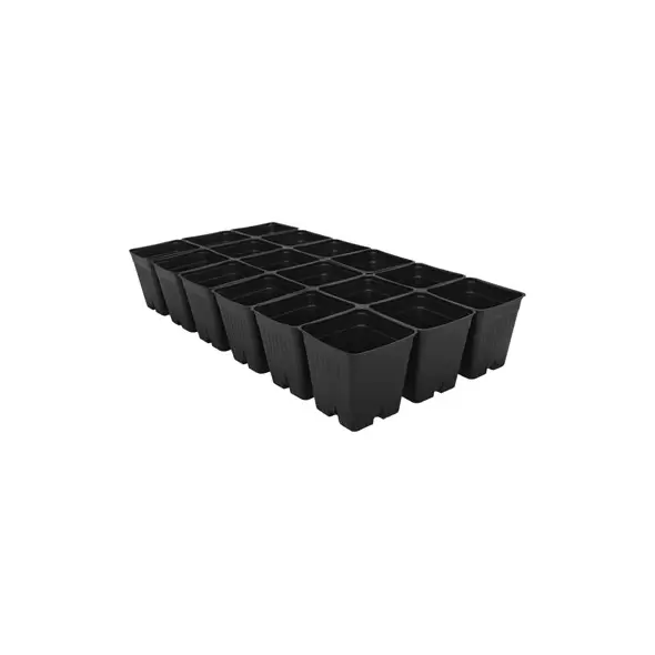 ITML INP1835 03.50 SQ PRESTO POT 18CT BLK 100/CS