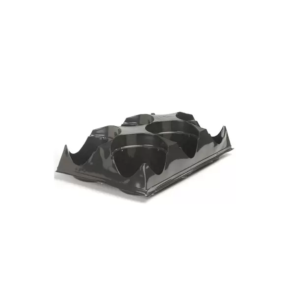 Landmark 06.50 Azalea Transport Tray 6 Count Black 100 Per Case 28 Cases Per Pallet