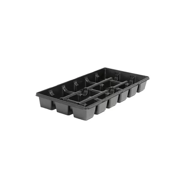 Landmark 03.25 Inch True Pot Tray 18 Count Black 100 Per Case / 36 Cases Per Pallet