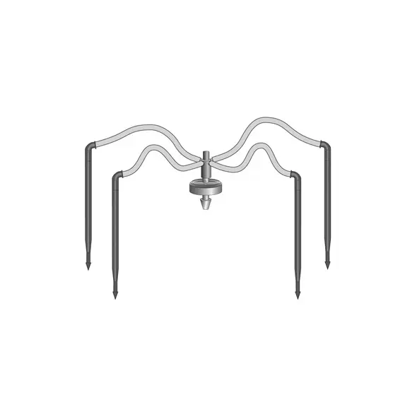 NET 4WAY MANIFOLD ASSEMBLY 18IN & 30IN