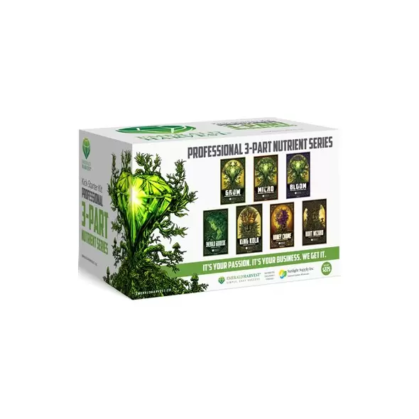 Emerald Harvest 1qt Kick Starter Kit 3-Part Base