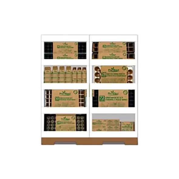PlantBest 1/2 Pallet Seed Starting Display 2