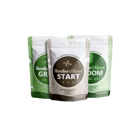 Reefertilizer Boxed Trio Package Start Grow Bloom