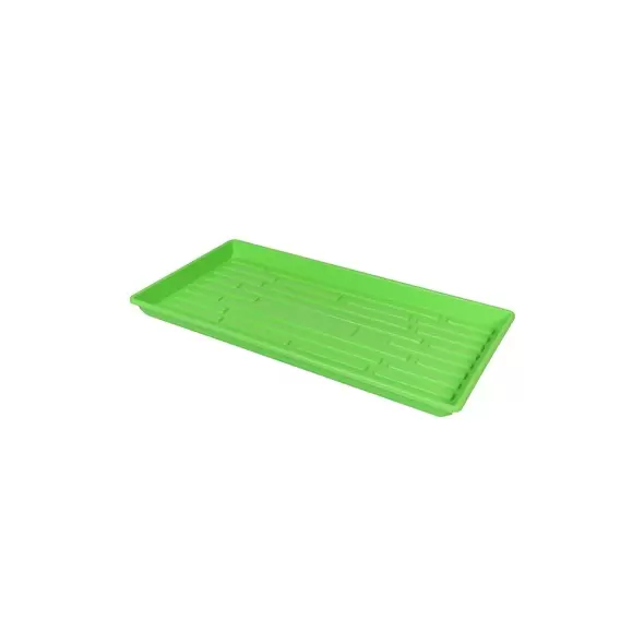 SunPack 1020 Heavy Duty Shallow Tray, No Holes, Green