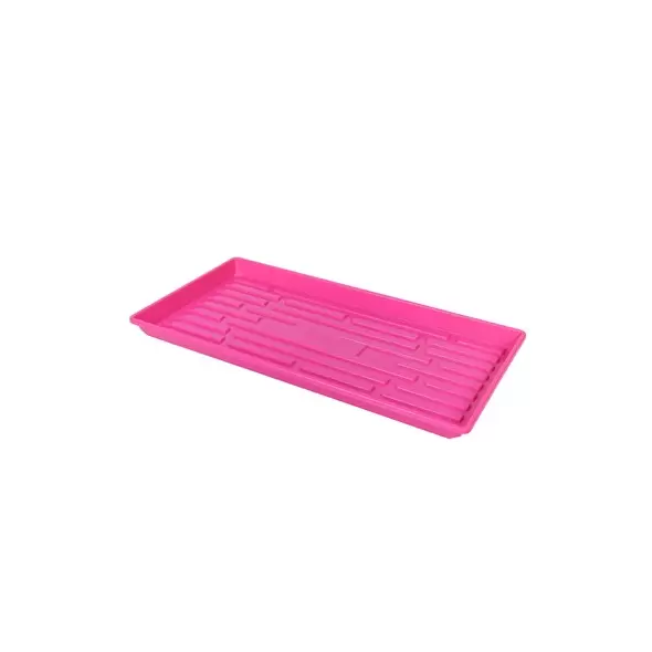 SunPack 1020 Heavy Duty Shallow Tray, No Holes, Magenta