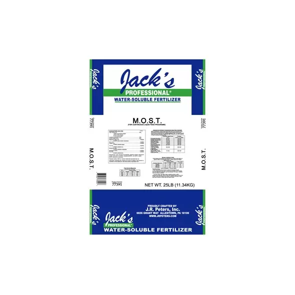 Jacks Prof M.O.S.T. Trace Elements 25Lb (80/Pl) (40 Bag Minimum)