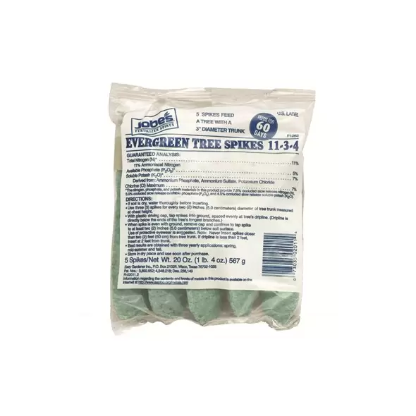 Jobes 5ct Bulk Evergreen Tree Stakes 11-3-4