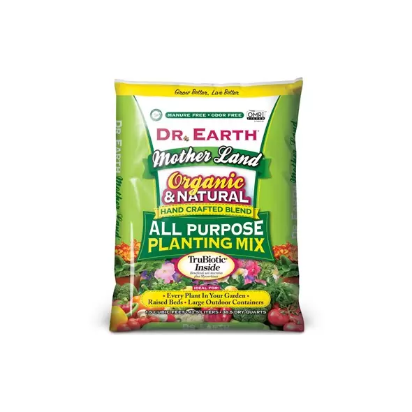 Dr Earth 1.5cf Mother Land Planting Soil Mix (60/PL) 100% Natural