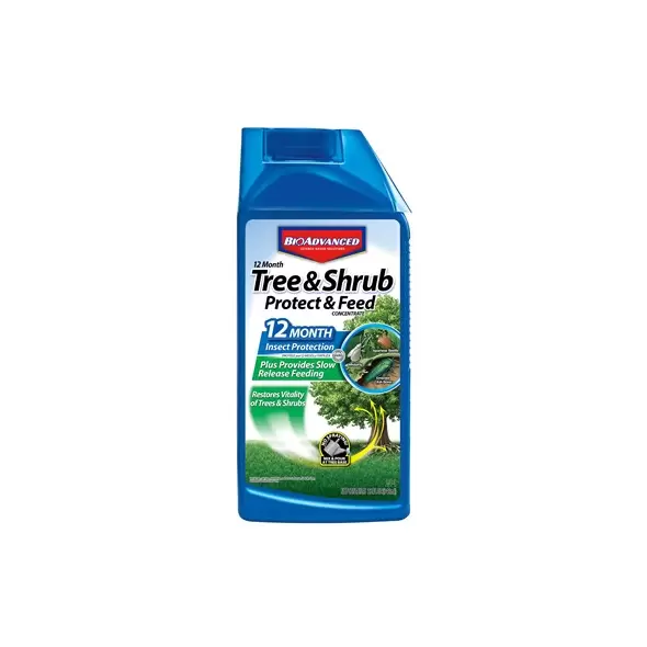 BioAdvanced 32oz 12 Month Tree & Shrub Protect & Feed Concentrate *OK for NY* (Keywords: Bayer )
