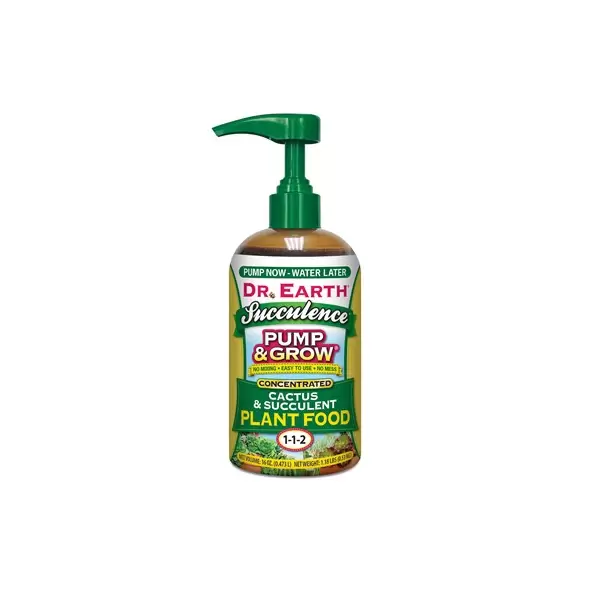 Dr Earth 16oz Pump & Grow Cactus & Succulent Food