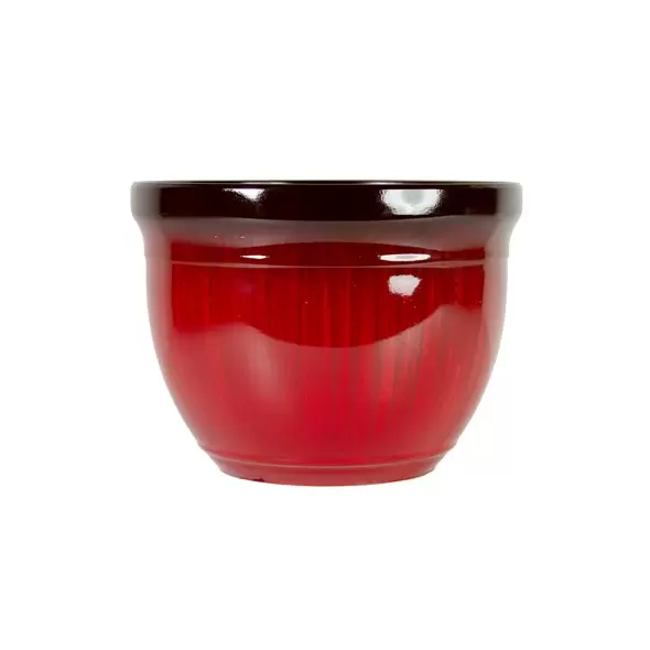 Gardener Select 15" Madison Drip Red Planter 15.35"x15.35"x11.22" 6/CS
