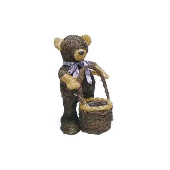 Gardener Select 8" Small Brushwood Bear Topiary 12/CS