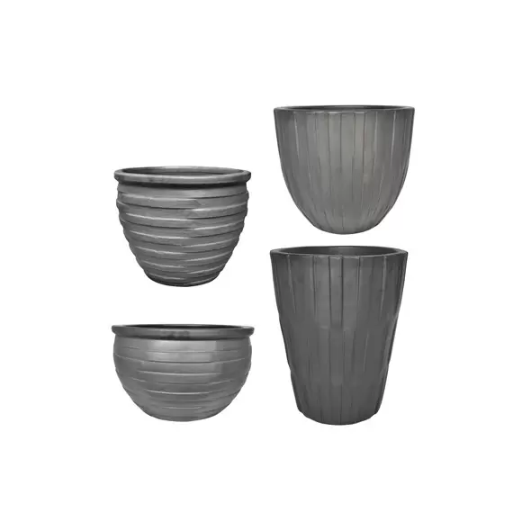 MCarr 16pc Aquapot Planter Pallet Matte Black