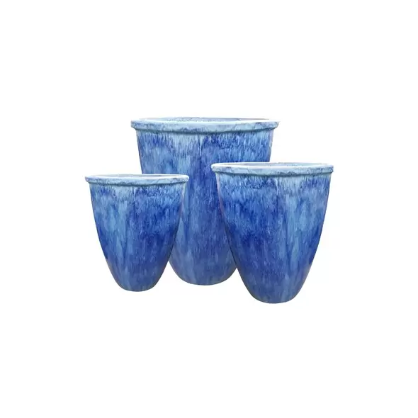 MCarr 6pc Aquapot Planter Pallet Falling Blue