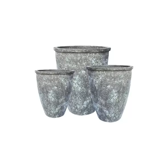 MCarr 6pc Aquapot Planter Pallet Full Volcanic White