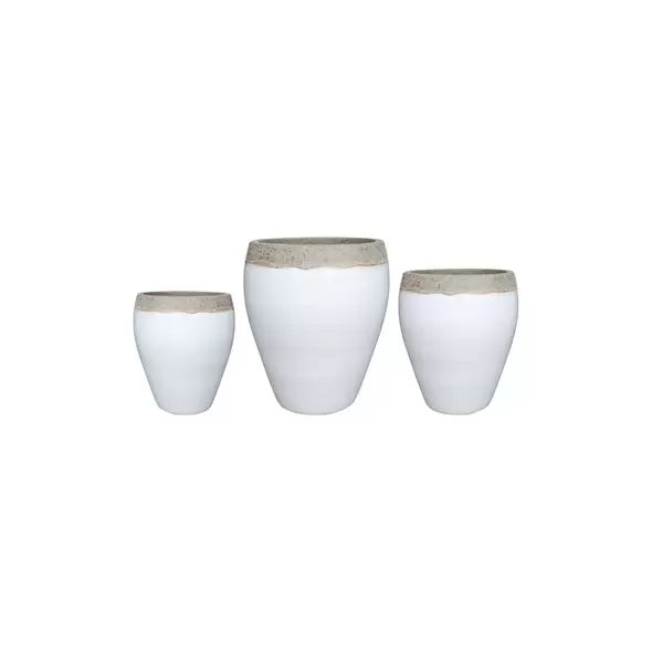MCarr 12PC Hipster Pltr Plt Volcanic White