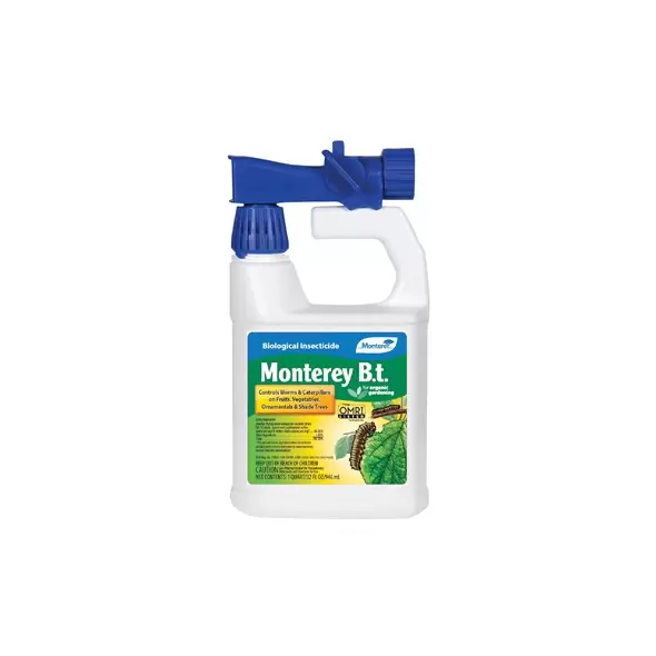 Monterey 32oz B.t. Bacillus thuringiensis Biological Insecticide RTS BT