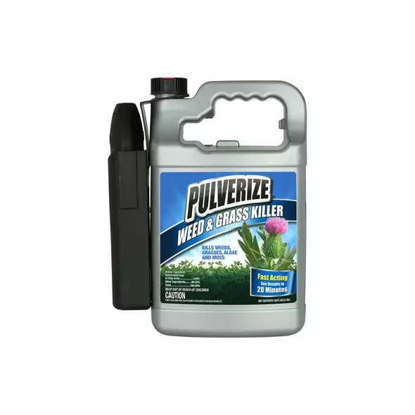 Pulverize 1gal Weed & Grass Killer with Battery Sprayer Ready to Use