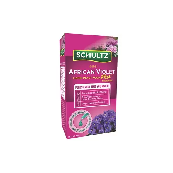 Schultz 4oz African Violet Liquid Plant Food 8-14-9