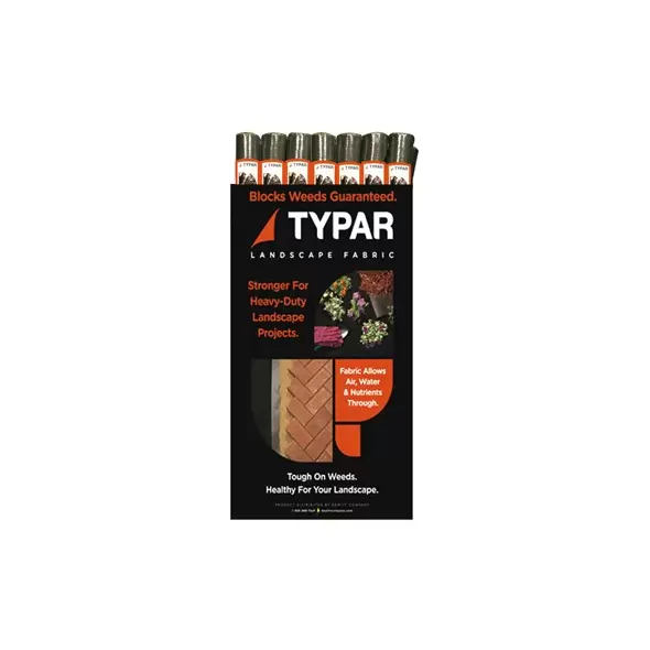 Typar 4'x50' 3oz Pro Black Landscape Fabric