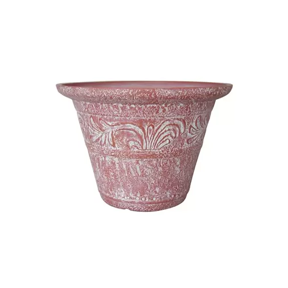 GROWER SELECT ENVIROBLEND 16IN TUMBLED SCROLL PLANTER TERRACOTTA 12/CS