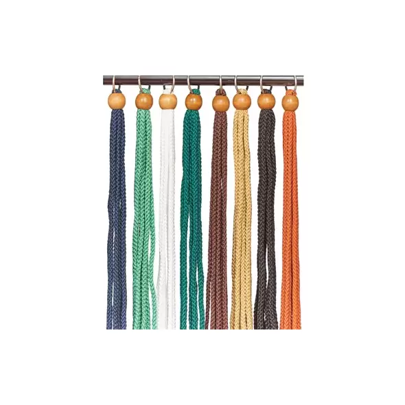 Primitive 36" Asst Mixed Macrame Plant Hanger