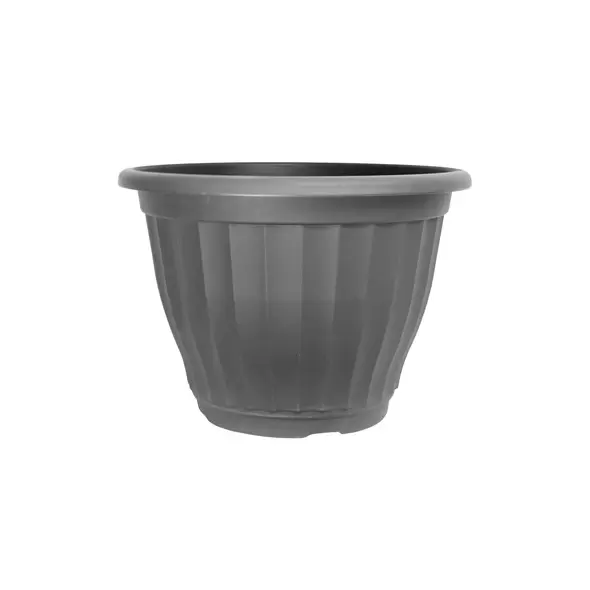 Grower Select 21.00 Castella Planter Aged Black 12.6gal 15/CS - 21in OD x 15in H