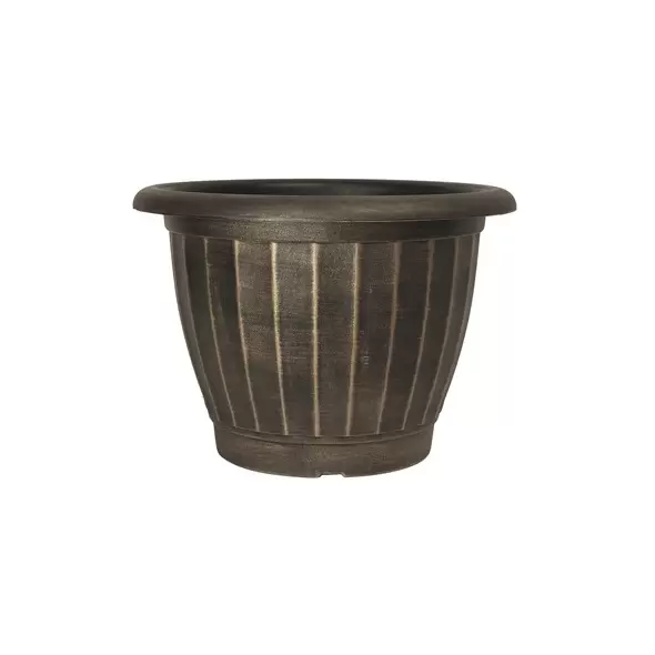 Grower Select 21.00 Castella Planter Brushed Champagne 12.6gal 15/CS - 21in OD x 15in H