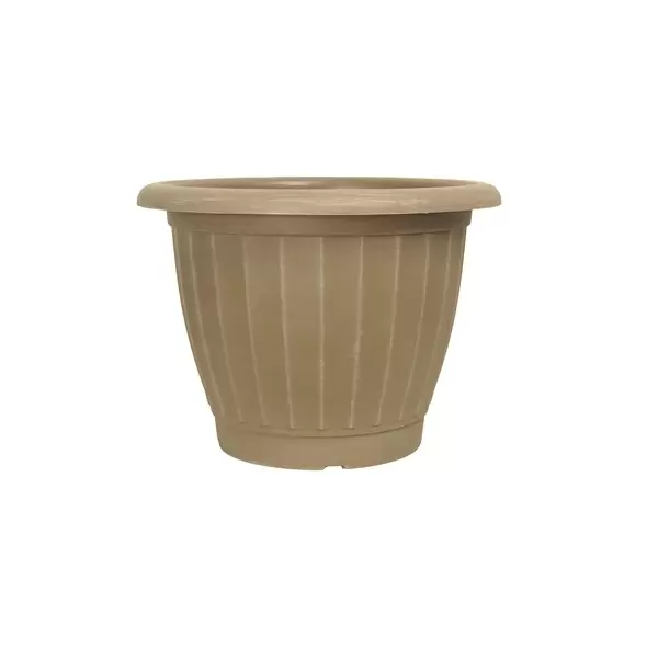 Grower Select 17.00 Castella Planter ACP Aged Cappuccino 7gal 29/CS - 17.3in OD x 12.6in H