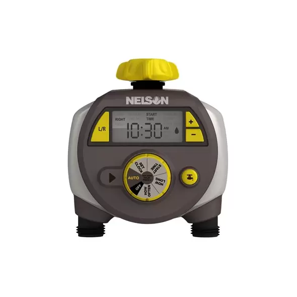 Nelson Timer Electrical Dual Outlet