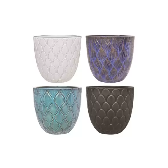 MCarr 81pc Round Planter Pallet Mixed Colors