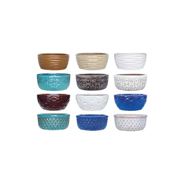 MCarr 108pc Low Bowl Planter Pallet Mixed Colors