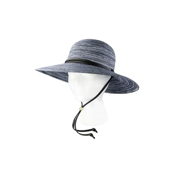 Sloggers Womens Braided Hat Navy Medium UPF 50+