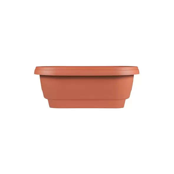 Bloem 24" Deck Rail Planter Terra Cotta