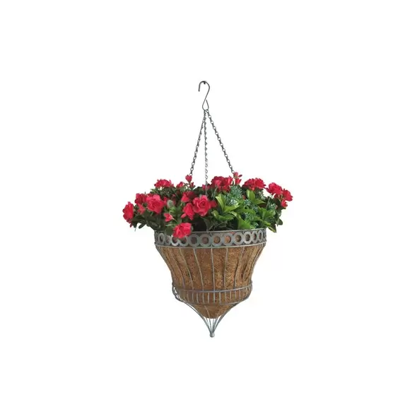 Gardener Select 14" Queen Isabella Parasol Hanging Basket Antique Green