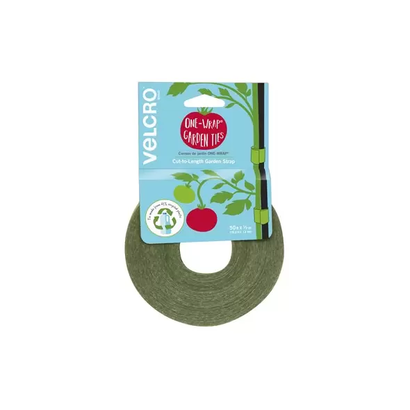 Velcro Brand One-Wrap Garden Ties 50ft X 1/2in Green 6/48