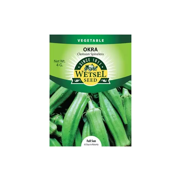 Okra, Clemson Spineless - 4 grams