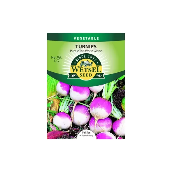Turnips, Purple Top White Globe - 4 grams