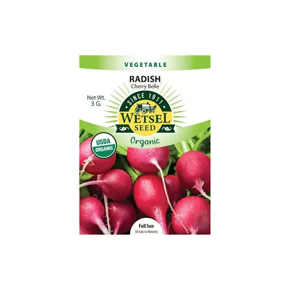 Organic Cherry Belle Radish - 3 Gram