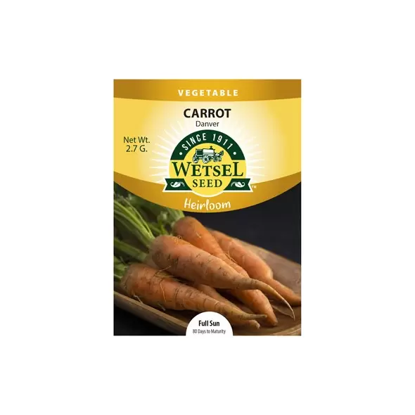 HEIRLOOM, DANVER CARROT 2.7G