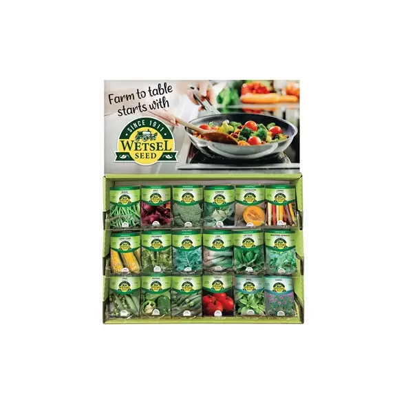 Wetsel 300pkt Farm to Table Counter Display