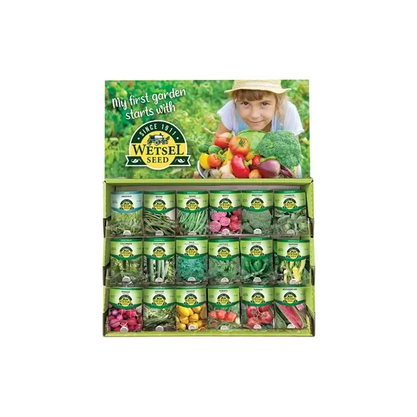 Wetsel 300pkt Easy First Garden Counter Display