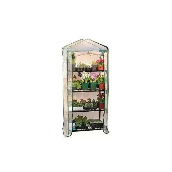 WSP 4 Tier Mini Greenhouse 5'Hx 2'Wx1'D