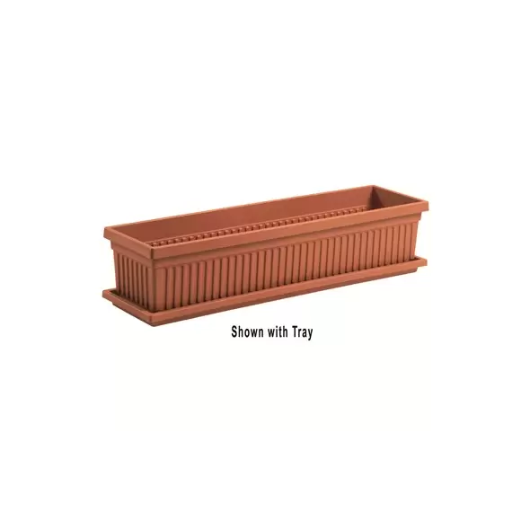 HC 30" Venetian Flower Box Clay Akro Mils