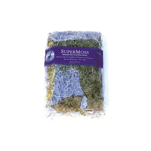 SuperMoss 8oz Spanish Moss Preserved Natural