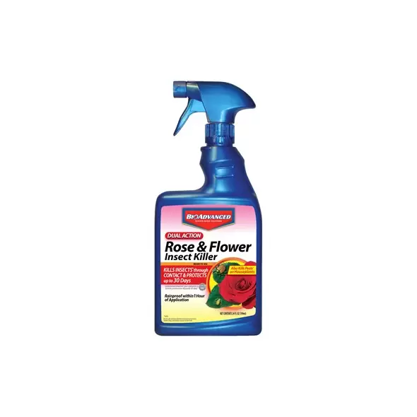 BioAdvanced 24oz Rose & Flower Dual Action Insect Killer RTU (Keywords: Bayer )
